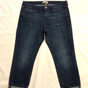 👖Petite Dark Wash Skinny Fit Boyfriend Jean